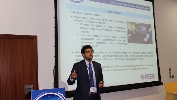 
Saeed Al Mansoori at IGARSS event 2018