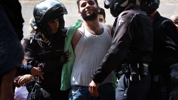 An 18-year-old Palestinian who used a fruit peeler to stab an Israeli teen. (AFP/Getty Images/Menahem Kahana)