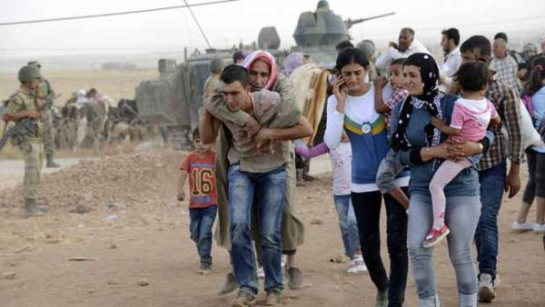 شن تنظيم الدولة الاسلامية هجوما مفاجئا فجر الخميس على كوباني 