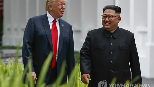 وعقدت قمة تاريخية جمعت ترامب مع أون في 12 يونيو الماضي في سنغافورة.

