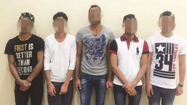  أعضاء الشبكة الـ 5 الذين تم القبض عليهم