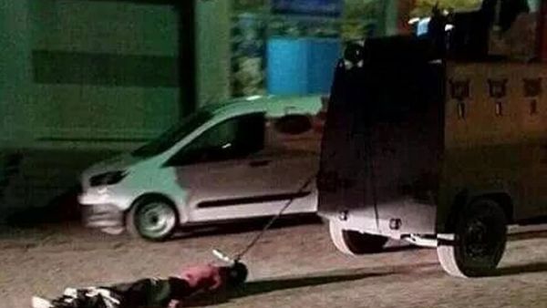 The Kurdish activist in the footage was identified by the HDP as 24-year-old Haci Lokman Birlik. (Twitter)