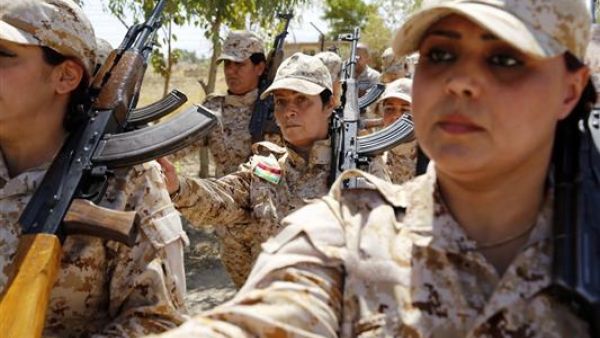 In October media reports said Daesh beheaded nine Kurdish fighters, three of them women. (AFP/File)