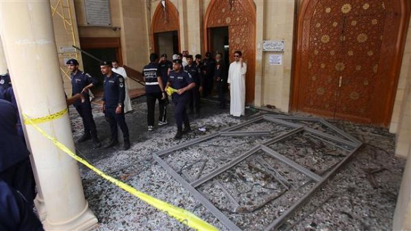 A Saudi suicide bomber killed 27 people and injured more than 200 in his attack on the Imam al-Sadiq Mosque in Kuwait City late June. (AFP/File)