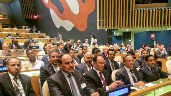 حصلت دولة الكويت على 188 صوتا من أصل 192 صوتا 