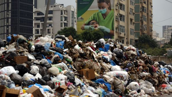 “We are in a garbage crisis whether there is trash on the streets or not,” HRW Lebanon and Kuwait researcher Bassam Khawaja said (AFP/File)