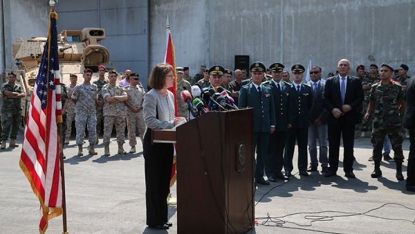 هبة عسكرية أمريكية للقوات اللبنانية تتجاوز 100 مليون دولار 
