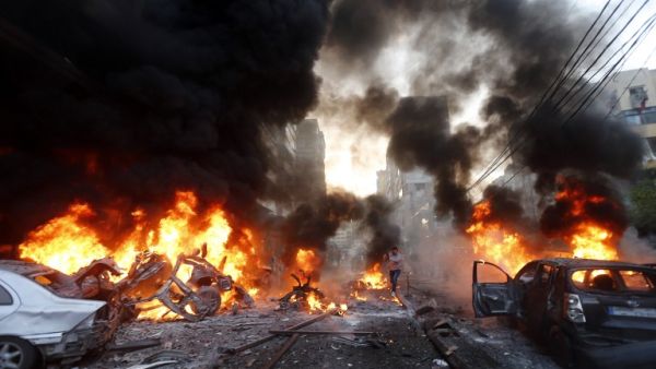 Saturday's suicide attack is the second in Lebanon this week and the third suicide attack this year. Lebanon is facing increased violence as the Syrian civil war spills over into the country. (AFP/File)