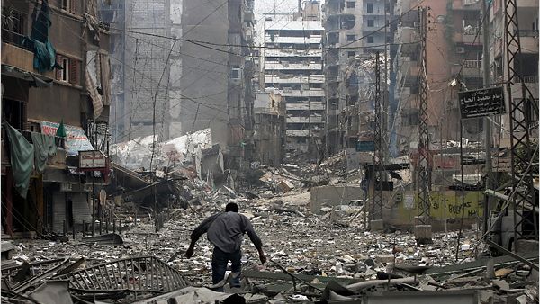 Blast site