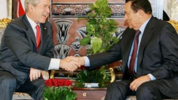 بوش تحدث في مذكراته عن تحريض مصري 
