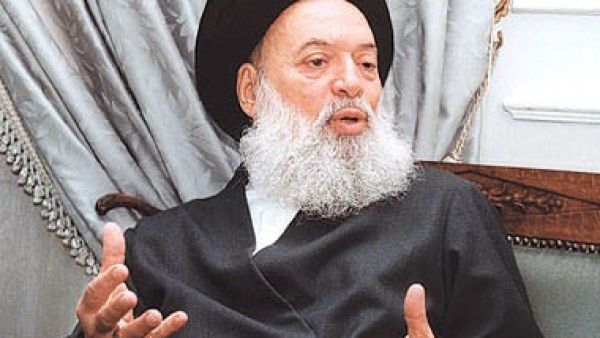 المرجع الشيعي اللبناني الراحل اية الله محمد حسين فضل الله