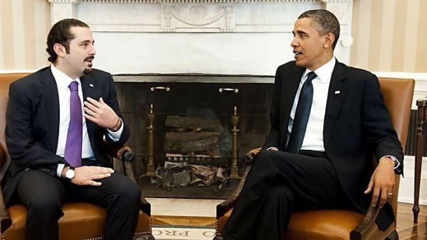 Hariri with Obama