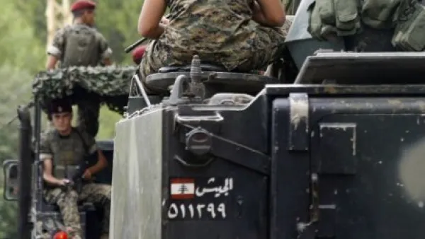 عناصر من الجيش اللبناني