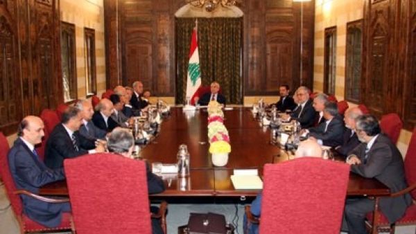 Lebanon national dialogue session 