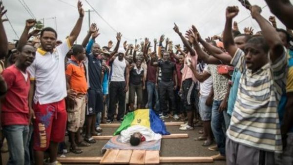 قتيلان في العاصمة الغابونية ومخاوف من نقص في الاغذية
