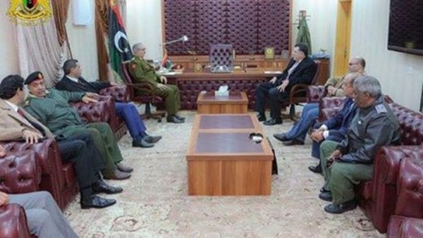 هدنة بين حفتر وحكومة السراج.. 