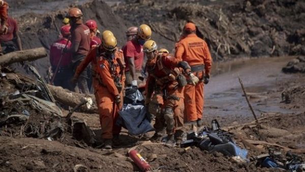 ارتفاع عدد ضحايا انهيار السد في منطقة مناجم بالبرازيل إلى 121 قتيلا
