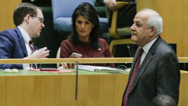 وصف المالكي التهديدات التي اطلقها الرئيس الأميركي ترمب وسفيرة بلاده في الامم المتحدة نيكي هيلي بالصبيانية