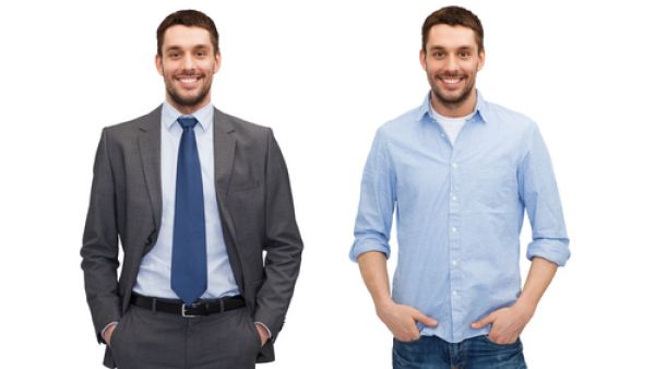 الرجل يبحث دوماً عن الأناقة سواء في العمل أو في أوقات التنزه مع الأصدقاء