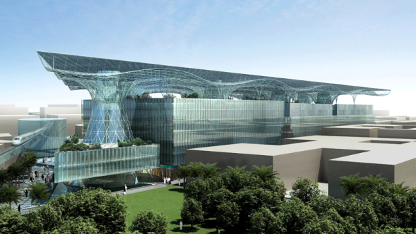 Digital Rendering of Masdar, UAE (AFP/File