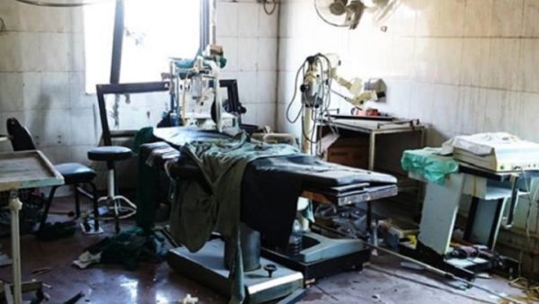 تستهدف المشافي والطواقم الطبية في القصف الجوي الروسي وقبله من النظام السوري - أرشيف