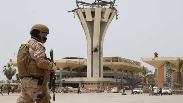 توتر أمني واشتباكات في مطار عدن الدولي جنوبي اليمن