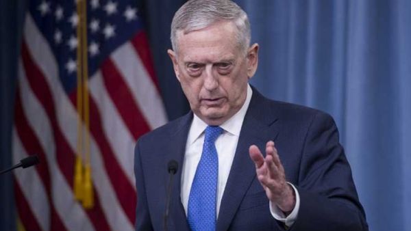 وزير الدفاع الأمريكي جيمس ماتيس