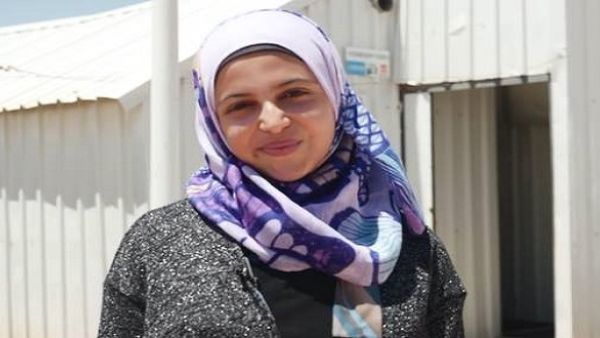 مزون تلقت دعما من الوكالة أثناء إقامتها في مخيم الزعتري