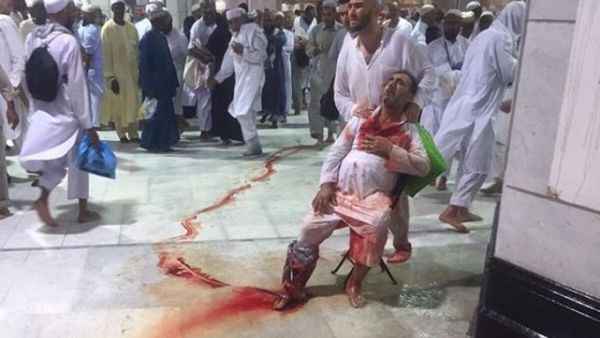 سقوط الرافعة في الحرم المكي "ارادة الله"