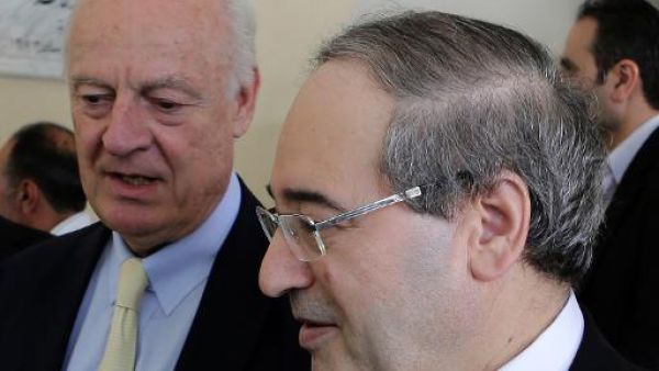 دي ميستورا يغادر دمشق ويجدد ادانة قصف المدنيين