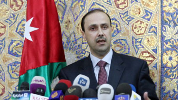  وزير الدولة الاردني لشؤون الاعلام محمد المومني