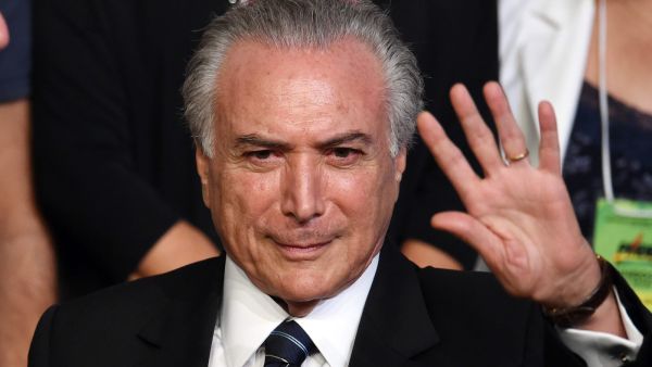 Brazil's new president Michel Temer is accused of more corruption scandals than his predecessor Dilma Roussef, making the country's Lebanese-Brazilian head of state a Lebanese politician in more ways than just one.  (AFP/Evaristo Sa)