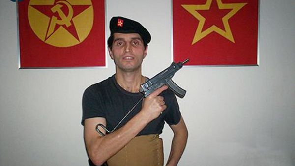 This image released by the SITE Intelligence Group, shows a man identified as Sanli. SITE reported that in a communiqué posted on "The People's Cry" website (halkinsesitv.com), the Revolutionary People's Liberation Party-Front (DHKP-C), claimed responsibility for the suicide bombing at the US Embassy in Ankara. (AFP PHOTO / SITE Intelligence Group)