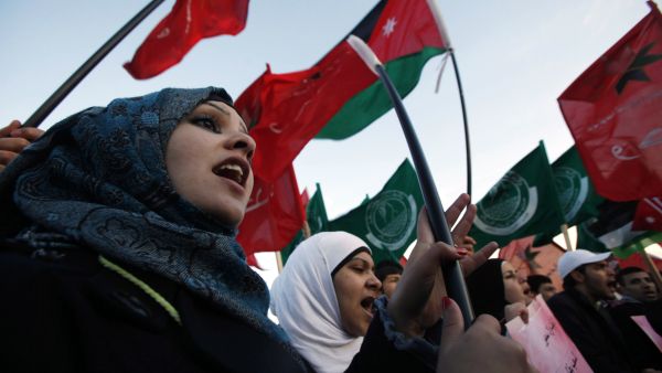 Exotic, submissive, veiled, sequestered, hareem'ed and out of sight. Were these the women of the Arab, often Muslim, Revolution?