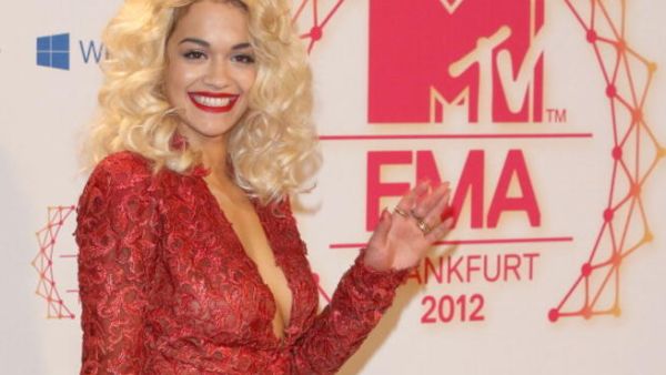 Rita Ora in Frankfurt for the MTV EMAs.
