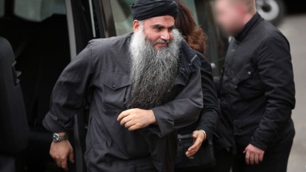 Abu Qatada on his release from prison in the UK last year.