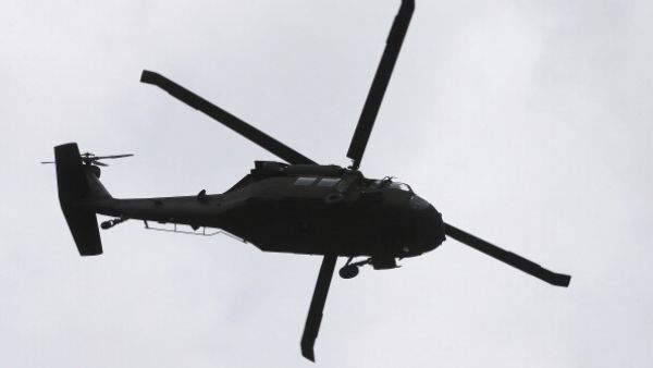 Image of helicopter used for illustrative purposes