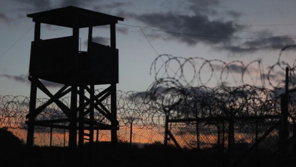 A watch tower looms above a now-closed area of the U.S. prison in Guantanamo Bay. (source: Joe Raedle/Getty Images) A watch tower looms above a now-closed area of the U.S. prison in Guantanamo Bay. (source: Joe Raedle/Getty Images)