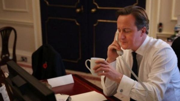 UK Prime Minister David Cameron telephoned Iranian President Hassan Rouhani Tuesday, representing the first call between the two countries in over a decade (Courtesy of Press TV)