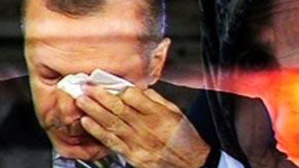 اردوغان يبكي
