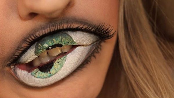 عين ولا شفاه