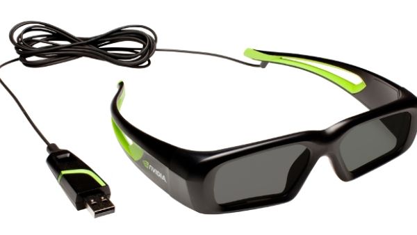 NVIDIA's 3D Vision wired glasses