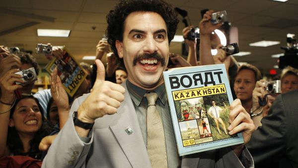 Sacha Baron Cohen- a class act April Fool artist; whose Star joker personnas include Ali G, Borat and more recently Bruno.