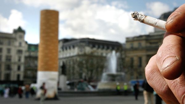 Banning smoking in public space is not enough, it’s not even a solution in a country where traffic lights are year-long-Christmas-ornaments. Strict measures must be imposed.