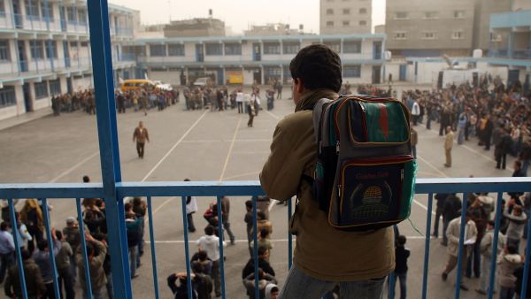 The unemployment rate in Palestine hit 23 per cent, according to the statistics bureau 