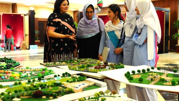 School students who participated in ADU's creativity competition