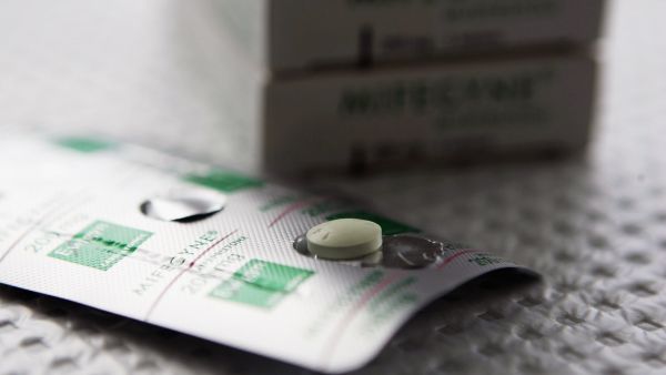 Shown for illustrative purposes- Abortion-inducing pills are becoming more common worldwide.