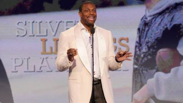 Actor Chris Tucker speaks onstage at the Independent Spirit Awards on Saturday, Feb. 23, 2013, in Santa Monica, Calif.