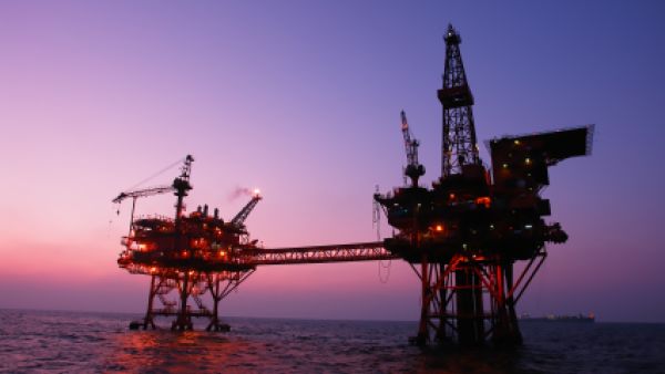 Offshore drilling site
