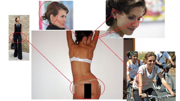 Asma al-Assad Compared to Bashar al-Assad's Mystery Girl